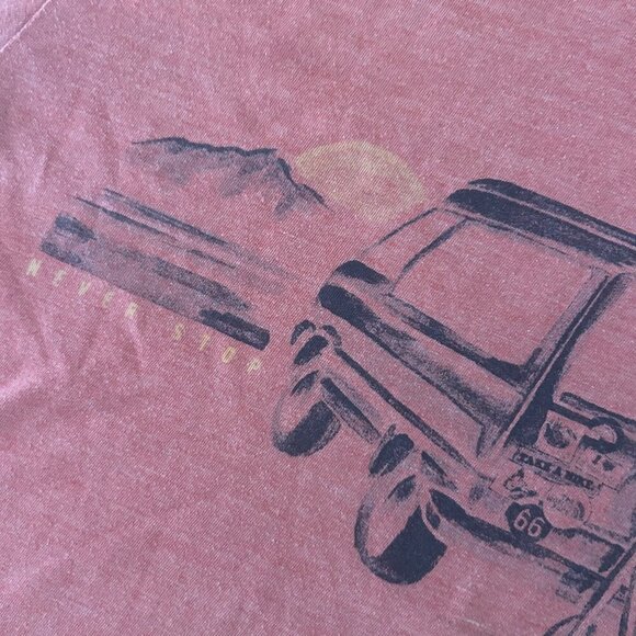 The North Face Mens Size Medium Slim Fit Burnout Red Paddleboard Gorpcore - Picture 5 of 12